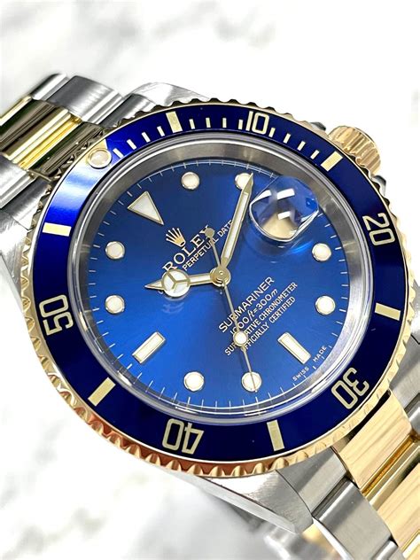 rolex sub two tone|two tone Rolex women's.